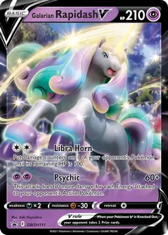 Galarian Rapidash V #SWSH111