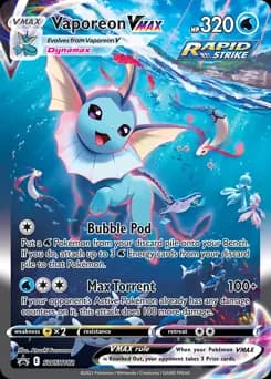 Vaporeon VMAX #SWSH182