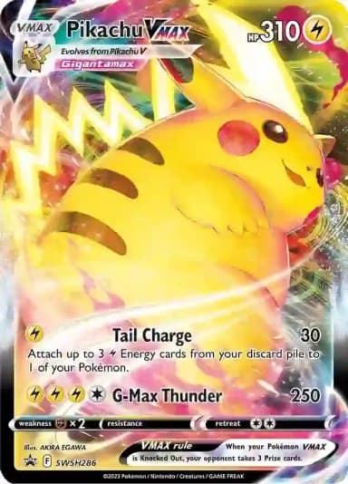 Pikachu VMax [Jumbo] #SWSH286