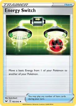 Energy Switch [Reverse Holo] #162