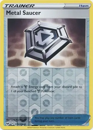 Metal Saucer [Reverse Holo] #170