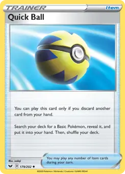 Quick Ball [Reverse Holo] #179