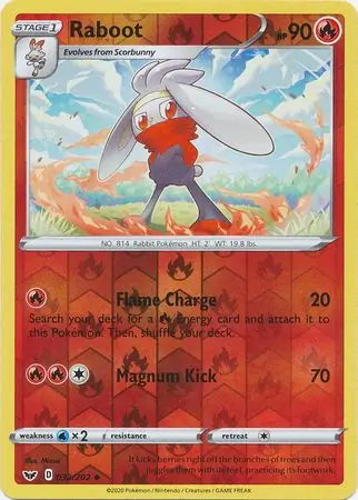 Raboot [Reverse Holo] #32
