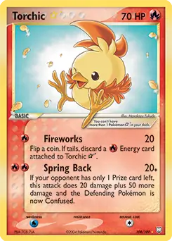 Torchic [Gold Star] #108