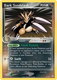 Dark Sandslash [Reverse Holo] #18