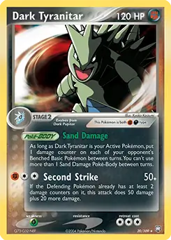 Dark Tyranitar [Cosmos Holo] #20