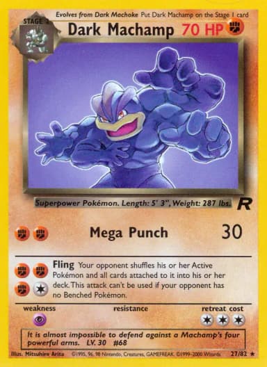 Dark Machamp #27