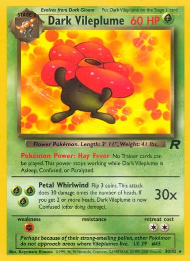 Dark Vileplume #30