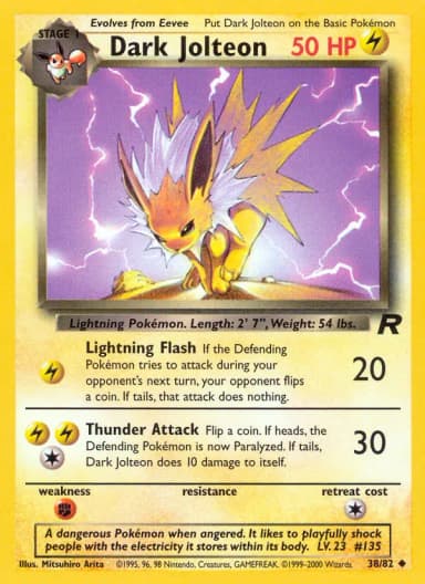 Dark Jolteon #38