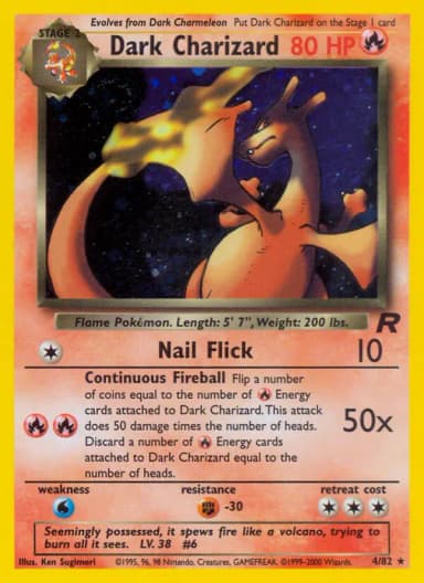 Dark Charizard [1st Edition] #4
