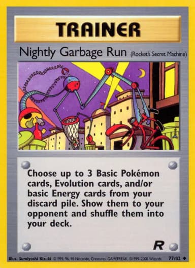 Nightly Garbage Run [1st Edition] #77