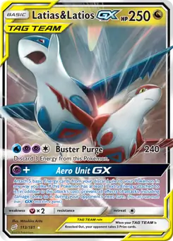 Latias & Latios GX #113