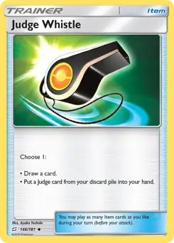 Judge Whistle [Reverse Holo] #146