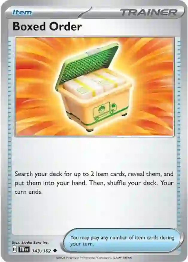 Boxed Order [Reverse Holo] #143