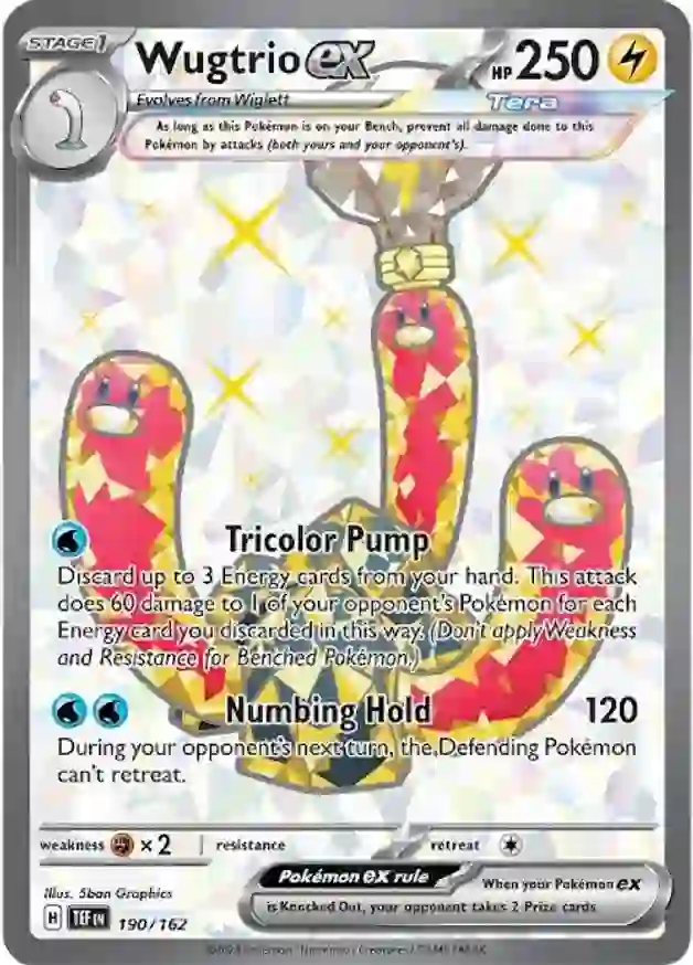 Wugtrio ex #190