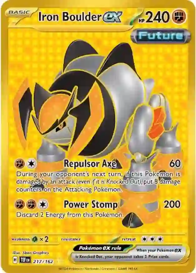 Iron Boulder ex #217