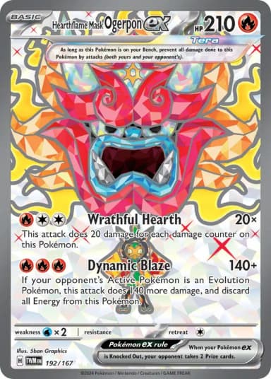 Hearthflame Mask Ogerpon ex #192