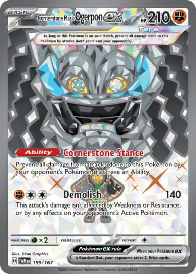 Cornerstone Mask Ogerpon ex #199