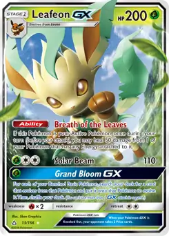 Leafeon GX [Reverse Holo] #13