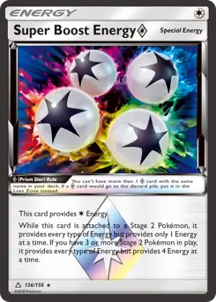 Super Boost Energy Prism Star #136