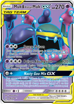Muk & Alolan Muk GX #196