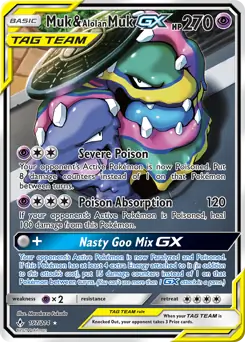 Muk & Alolan Muk GX #197
