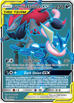 Greninja & Zoroark GX #200