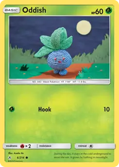 Oddish [Reverse Holo] #6