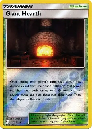 Giant Hearth [Reverse Holo] #197