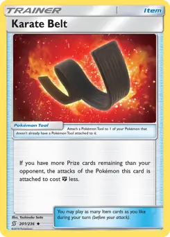 Karate Belt [Reverse Holo] #201