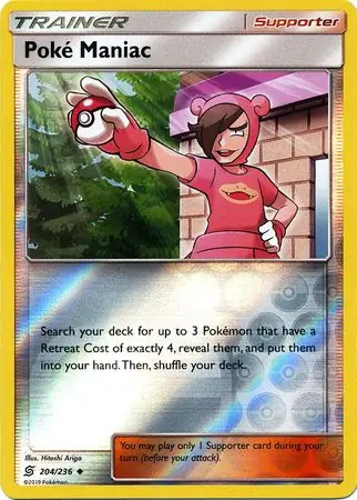 Poke Maniac [Reverse Holo] #204