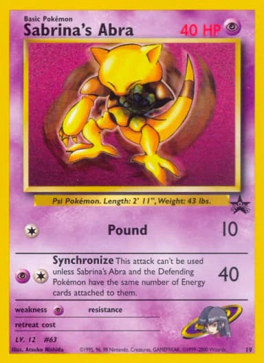 Sabrina's Abra #19