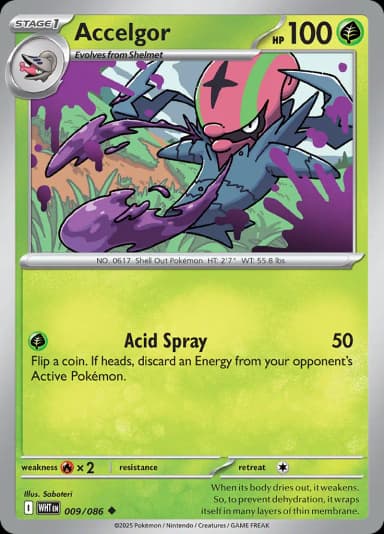 Accelgor [Reverse] #9