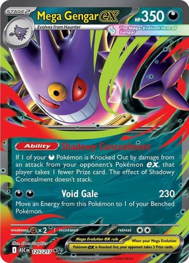 Mega Gengar ex #125