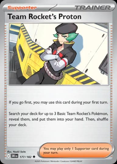 Team Rocket's Proton #177